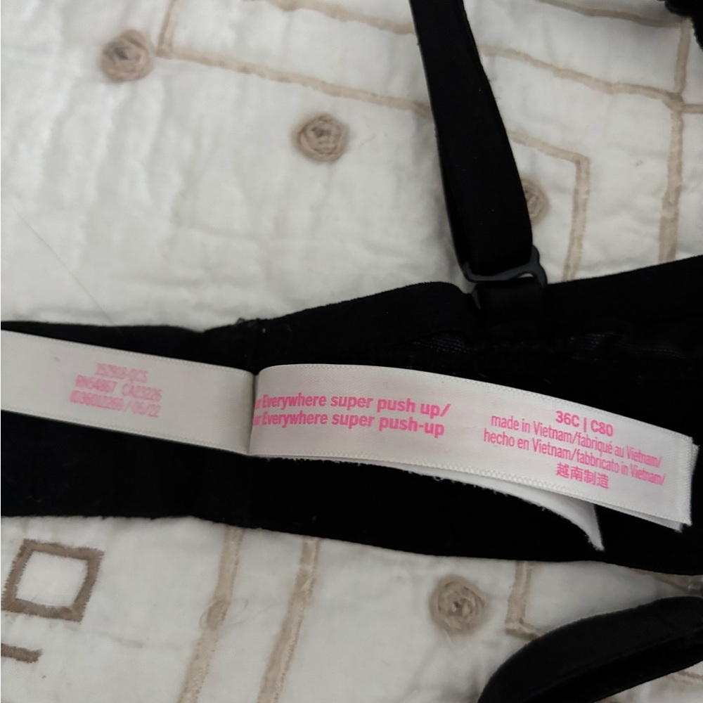 Victoria’s Secret Love PINK - 2 Wear Everywhere Super Push Up, 1 Reg Push Up - Picture 9 of 9